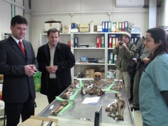 HR/EUSR Lajčák tours ICMP’s Podrinje Identification Project in Tuzla