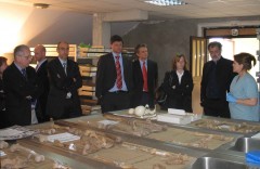 Swiss parlamentarians visitng ICMP’s Lukavac Reeasociation Center
