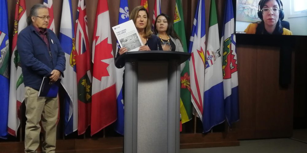 The Interim Report on Missing Children and Unmarked Burials was launched in March 2024.