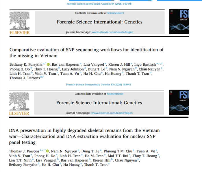 ICMP and Forensic Experts from Vietnam Pioneer New DNA Identification Techniques