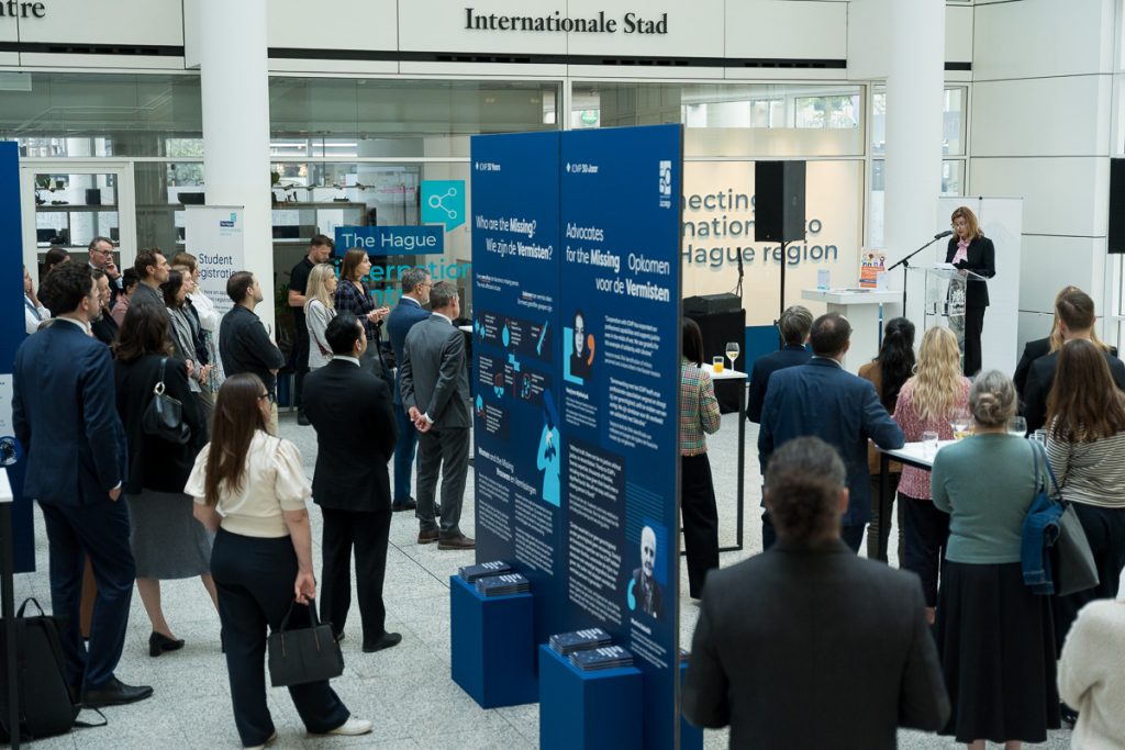 ICMP Opens “Every Missing Person Has a Name” Exhibition, Marking 30th Anniversary with Reception at The Hague City Hall